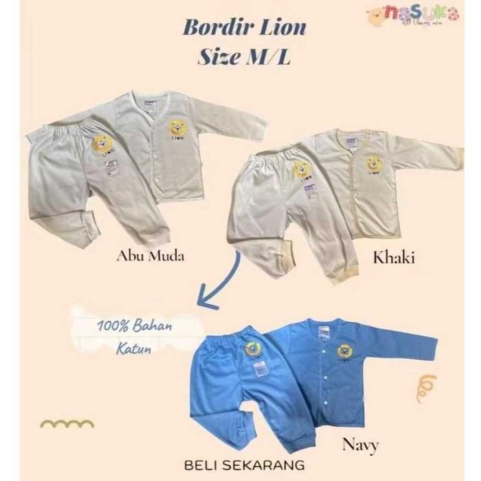 NASUKA-SETELAN PANJANG NEWBORN - BAJU PIYAMA BABY
