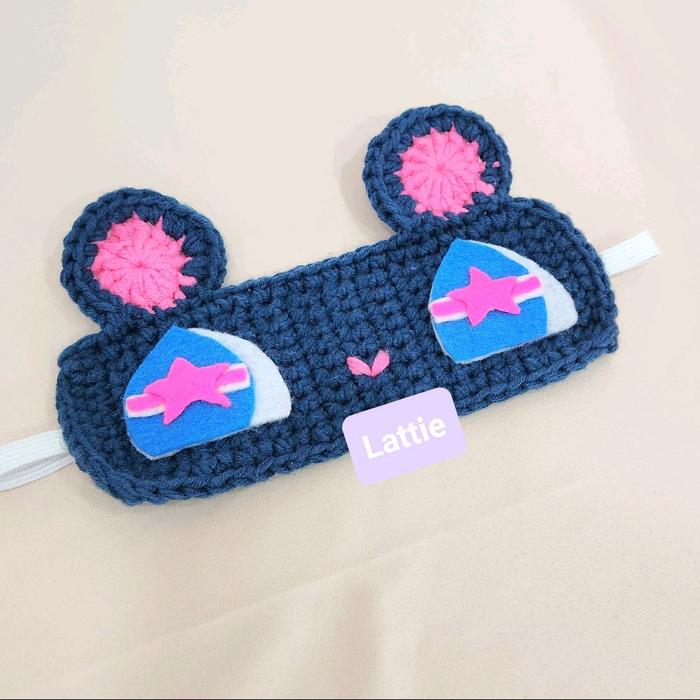 HANDMADE SLEEPING MASK ALIEN STAGE/ COSPLAY ALIEN STAGE/ANIME COSPLAY/SLEEP MASK EYE COVER/PENUTUP M