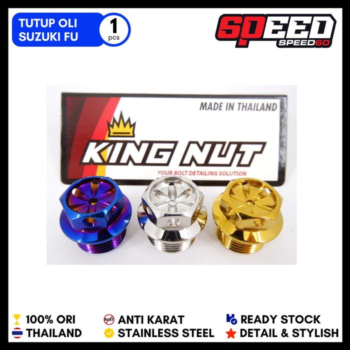 Baut Tutup Oli Suzuki Satria FU Raider Xmax Scorpio Probolt Stainless Steel King Nut Thailand