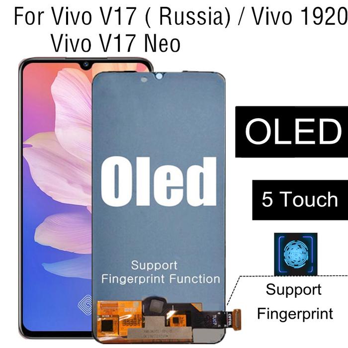 6.38" OLED For VIVO V17 1920 LCD Display Touch Screen Assembly