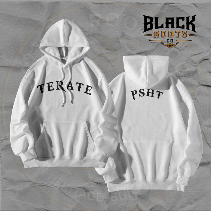 JAKET HOODIE JUMPER PSHT PUTIH SIMPLE - KD015