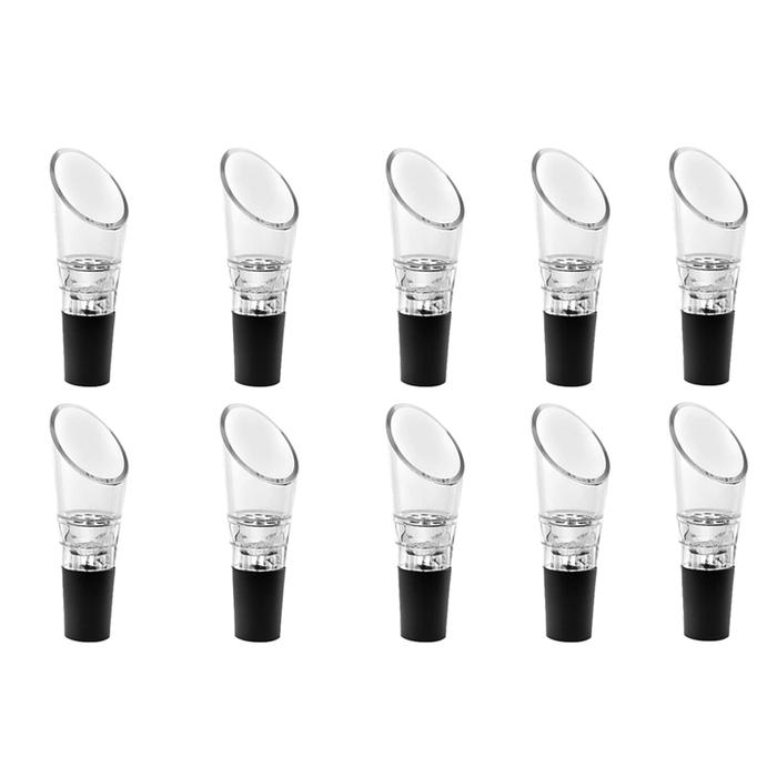 10 Pack Wine Aerator Pourer,Spout Bottle Stopper Decanter Pourer