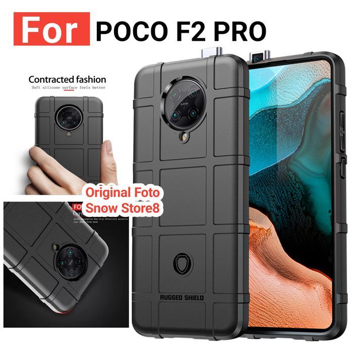 [HANYA CASING !] Phone Case Compatible With Case Xiaomi Poco F2 / F2 Pro Case Rugged Shield Armor So