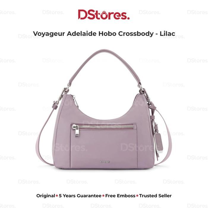 TUMI VOYAGEUR ADELAIDE HOBO CROSSBODY - LILAC