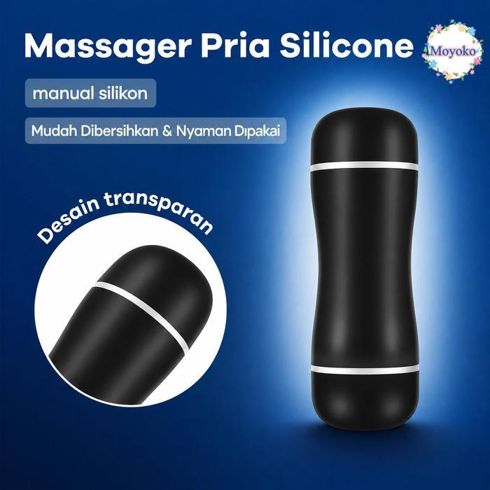 ROK PANJANG Moyoko-Premium Pria Tenga Snail Cup Alat Pijat Relaksasi Pribadi Pria Alat Pria Silikon–