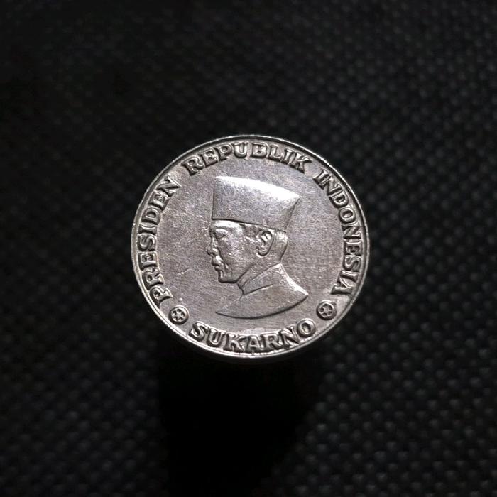 Uang Koin Kuno 1 Sen Rupiah Soekarno Irian Barat/IRBA tahun 1962 -3