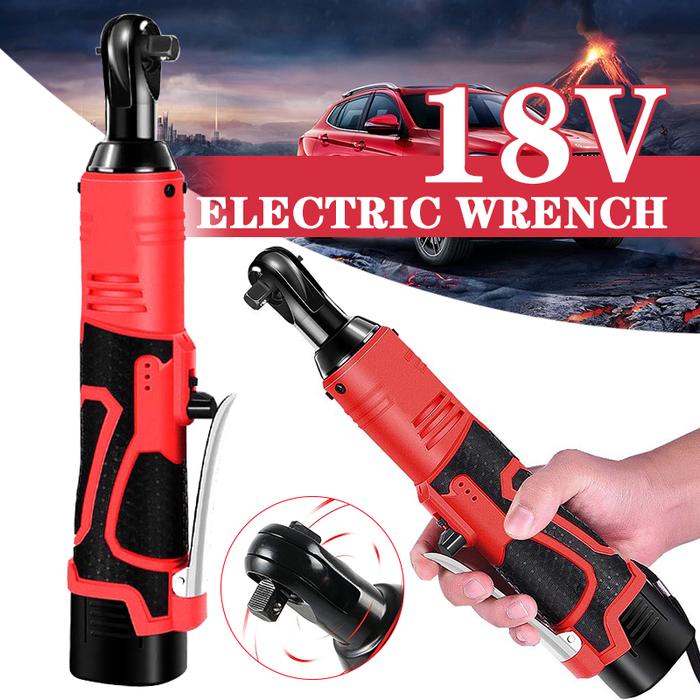 Screwdriver Wrench Cordless Electric Wrench 18V Ratchet Wrench Set