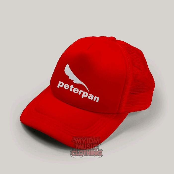 Topi Trucker Band Peterpan | Topi Logo Band Peterpan | Topi Jaring