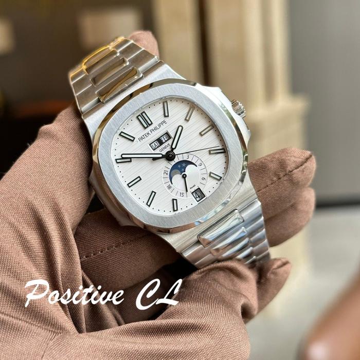 Patek 5726 White Dial Replica Watch PP Factory 40mm
