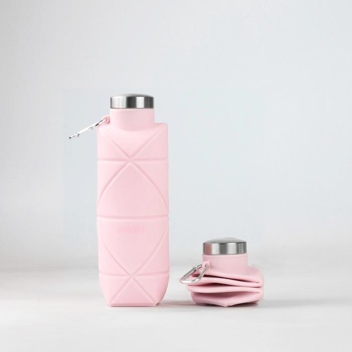 SMATT ORIGAMI BOTTLE / FOLDABLE BOTOL MINUM LIPAT - PINK