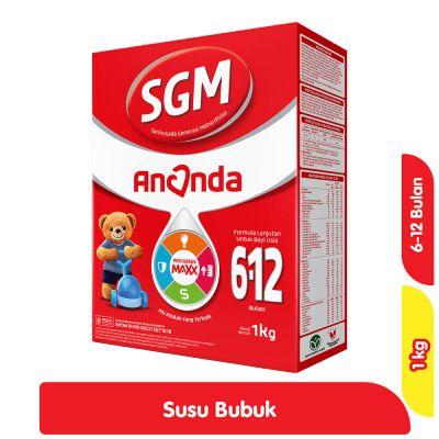 SGM Ananda Susu Formula 6-12 Bulan 1kg 1box