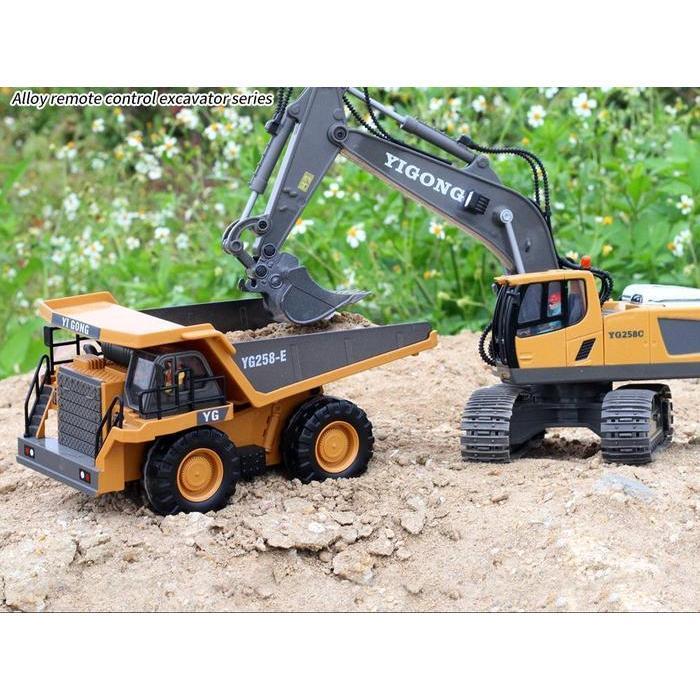 Mainan Anak RC EXCAVATOR YIGONG Remote Control Mainan Tracktor Trucks