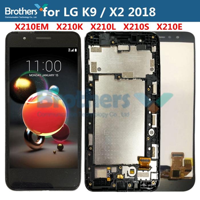 LCD Screen for LG K9 X210 X2 2018 LCD Display for X210EM X210K X210L