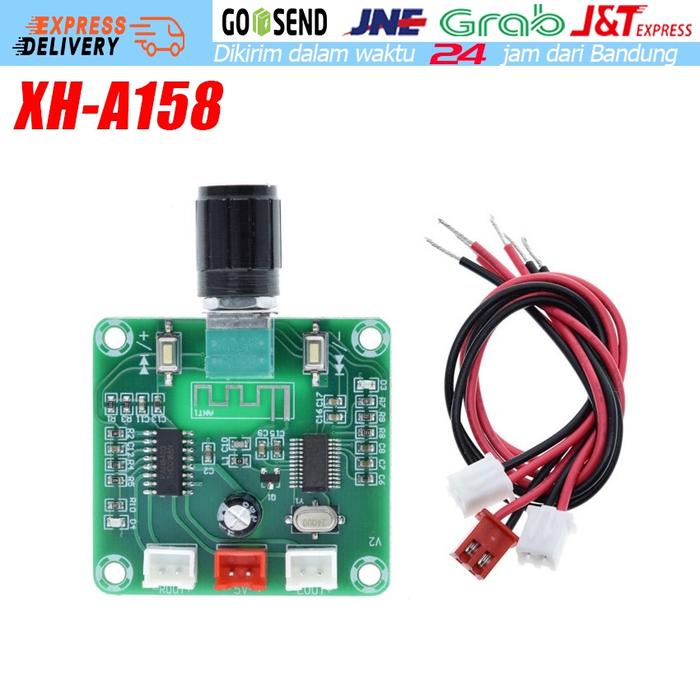 XH-A158 PAM8403 Bluetooth 5.0 Amplifier Board / Papan Penguat Speaker Nirkabel DIY Daya Rendah Dual 