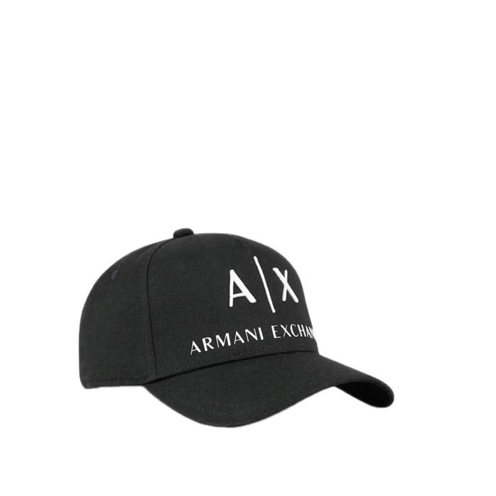 TOPI CAP AX ARMANI EXCHANGE ESSENTIAL BLACK ORIGINAL AUTHENTIC