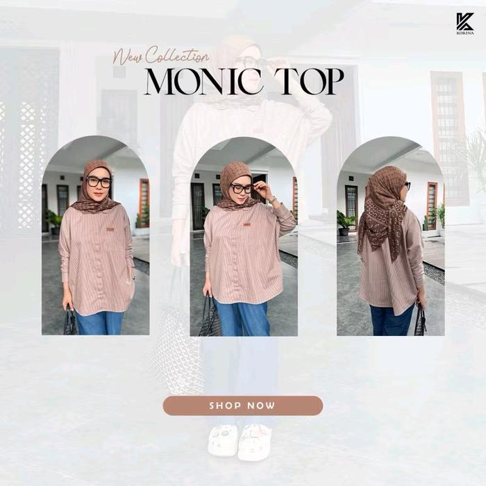 MONIC TOP BY KORINA ATASAN KORINA BESTSELLER BISA COD