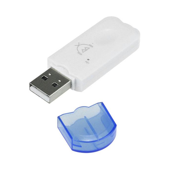 USB Bluetooth 2.1 Receiver Audio Stereo Adapter Wireless Handsfree Dongle Kit For Speaker Car Mp3 Pl