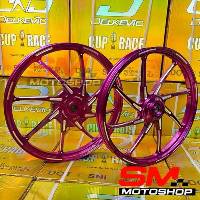 Velg Dnd DELKEVIC M8 RING 17 Front 17x140& Rear 17x160 Motor Beat/Scoopy/Genio/Vario110/Vario 125 15