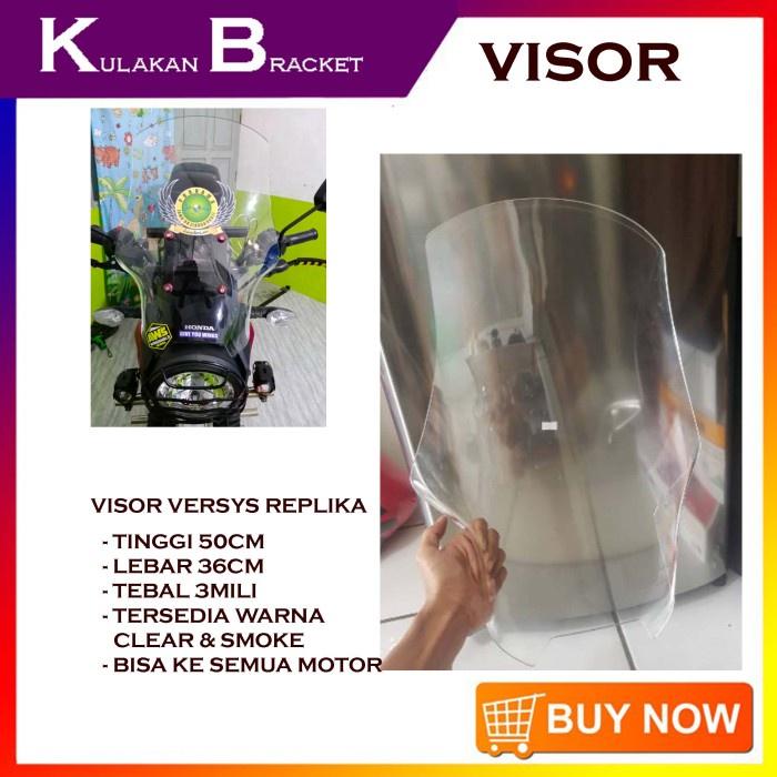 Windshield Visor Replika Versys 650 - VERSYSCLEAR