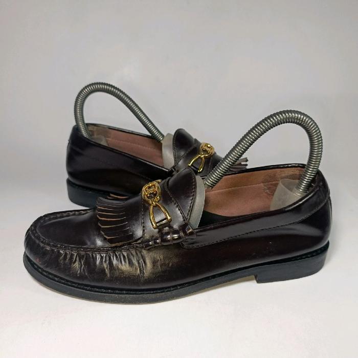 Celine Paris original leather loafers 35 size woman shoes