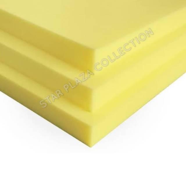Busa Lembaran 150x100x2 cm Royal Foam D.20 (Density 20) Kuning Yellow
