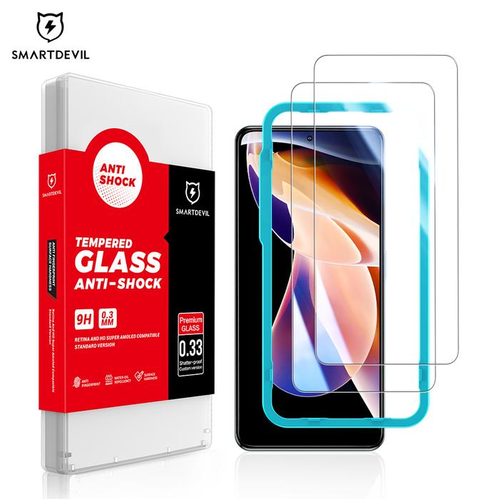 SmartDevil Film Kaca Tempered Poco X3 Pro Poco F4 F3 Poco X4 GT POCO