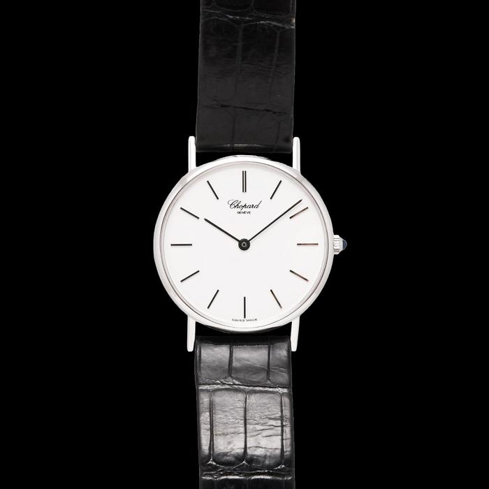 Chopard Classic 1091 Solid White Gold 18k (Quartz) Ref: 1091 Watch / Jam Tangan