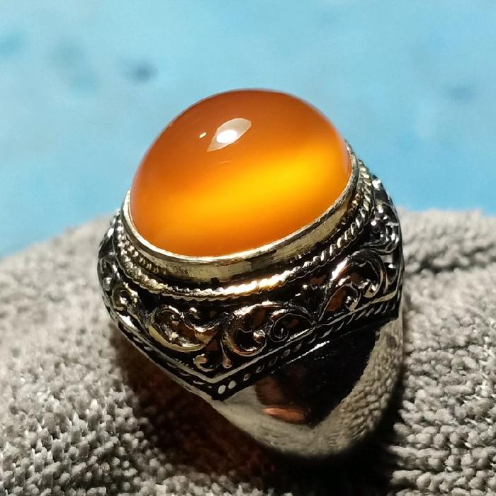 Cincin Batu anggur kristal giwang - Obi Nucleus. Bukan bacan doko