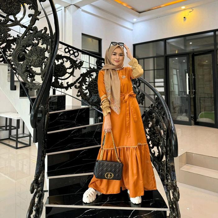 Baju Muslim Wanita Alya Dress by JourneyScarves