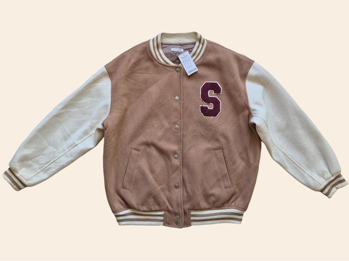 COLZA Wool Varsity Jacket Jaket Varsiti Baseball