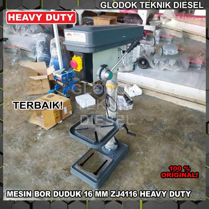 Wipro Mesin Bor Duduk Heavy Duty 16 MM HD ZJ4116 ZJ 4116 ORIGINAL TERBAIK