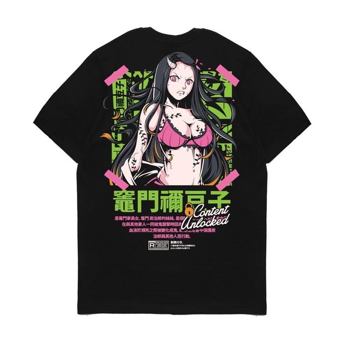 KIZARU - Kaos Anime Demon Slayer / Kimetsu No Yaiba ADULT NEZUKO