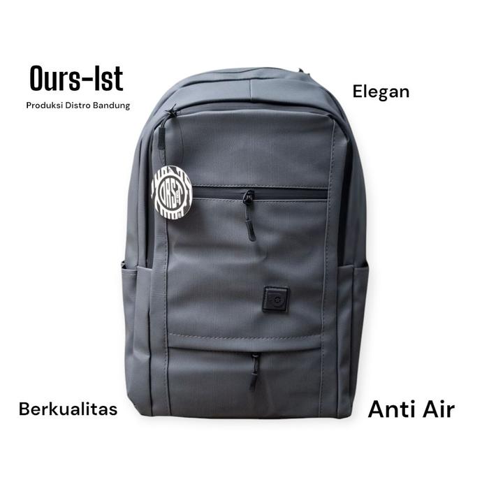 Tas Ransel Anti Air/waterproof Original Ours Ist Distro Bandung Backpack Sekolah