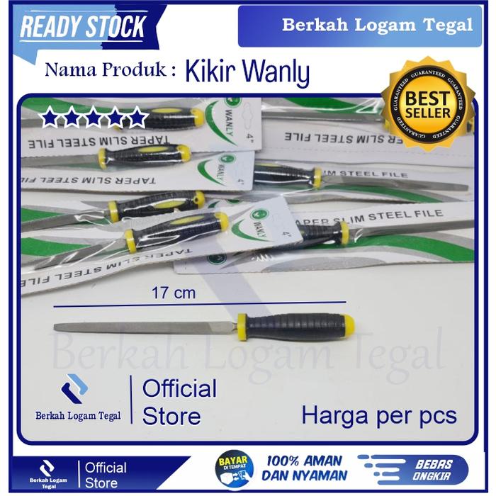 Kikir Wanly 4" / Kikir Gagang Wanly 4" Termurah