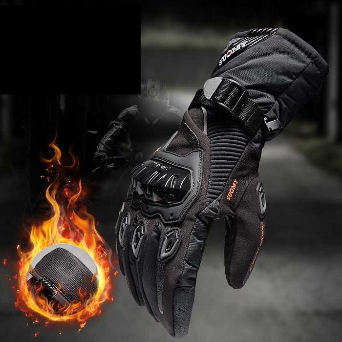 Suomy Sarung Tangan Motor Waterproof Windproof Touch Screen Cloves