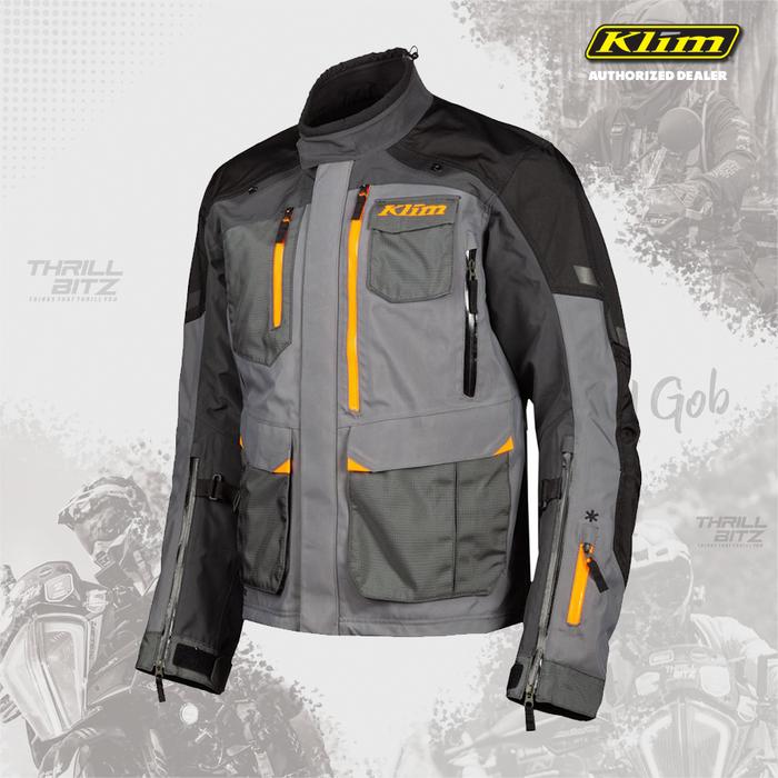 Jaket Klim Carlsbad Jacket Asphalt Strike Orange