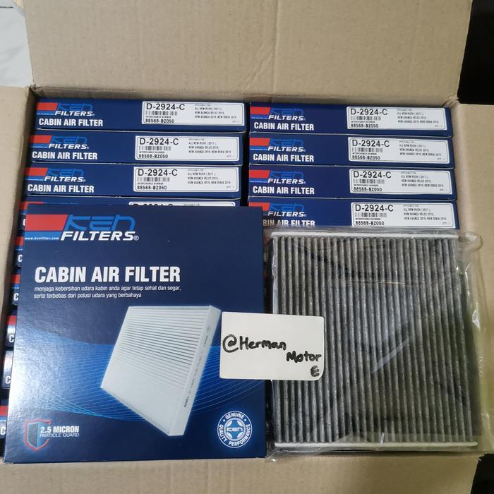 Saringan Filter ac KEN Carbon-C Grand new Avanza Veloz - All new Rush