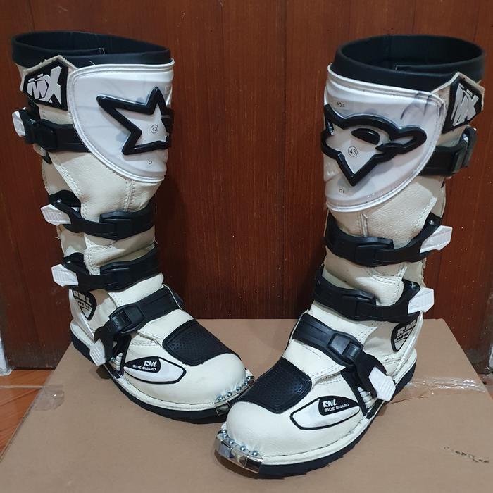 Ada SEPATU RNL RACING G4 ORIGINAL. BOOTS MOTOCROSS GRASSTRACK ENDURO TRAIL