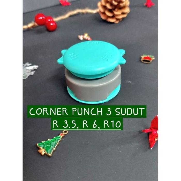 Pemotong Sudut Kertas / Corner Rounder Kw Trio 3303057