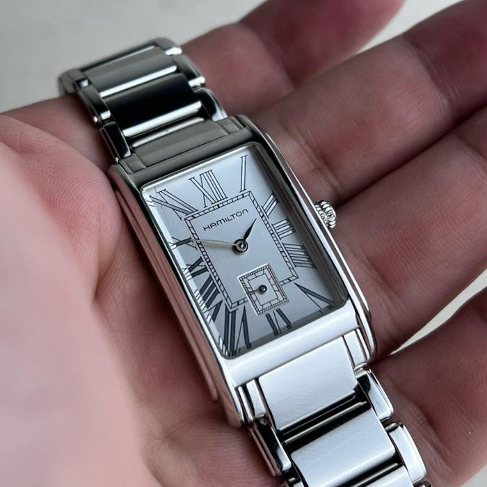 Hamilton Ardmore Tank Small Second no seiko orient tissot longines omega