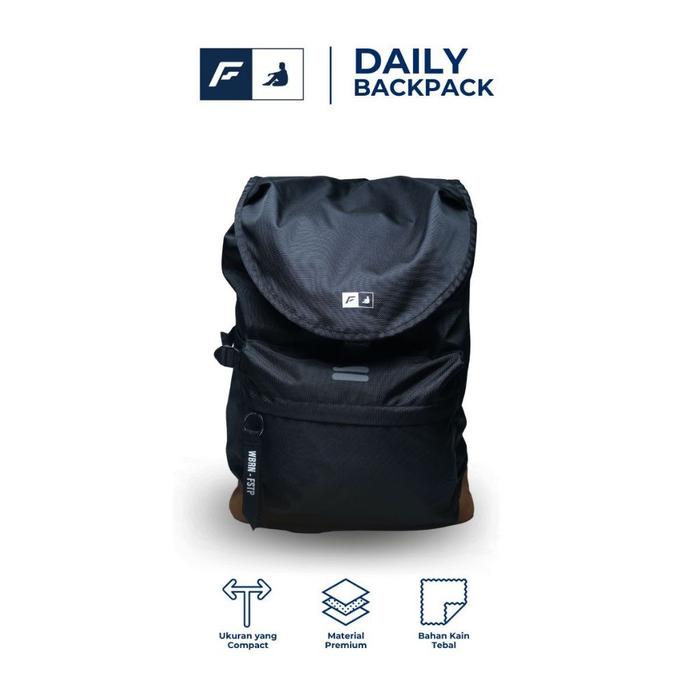 Footstep Footwear x Wellborn Ransel Punggung Pria Wanita Tas Pilgrim Backpack Eksklusif