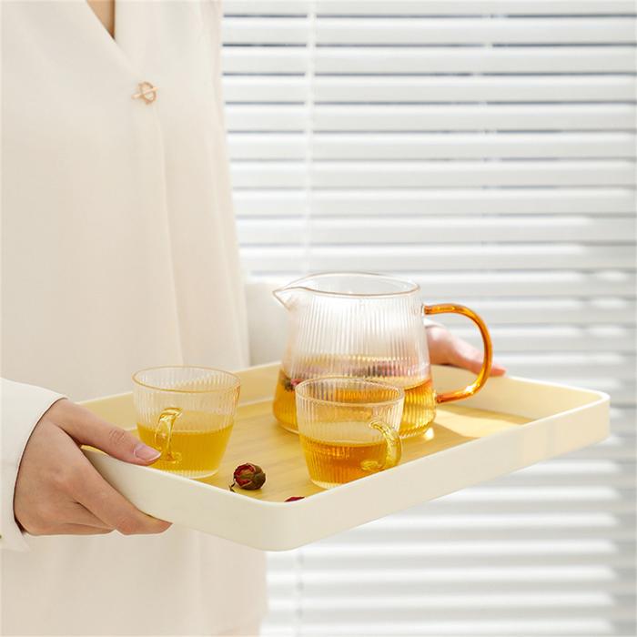 Dinner Plate Snack Tea Trays Chinese Tea Room Ceremony Tool Rectangular Solid Wood Japanese Tablewar
