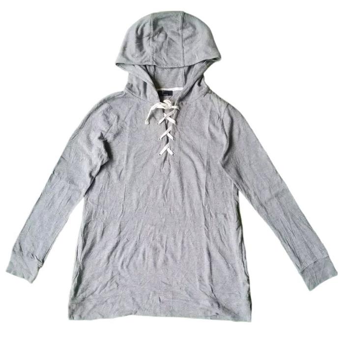 GAP Hockey Grey Basic Hoodie Jacket Jaket Original Second Japan Korea Casual Vintage Retro Y2K USA C