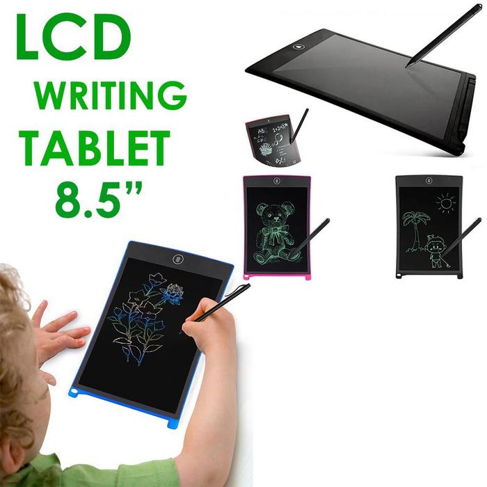 Tablet LCD Drawing Writing Tablet 8.5" / Papan Tulis Gambar / Drawing Pad | Papan Tulis Anak Dan Dew