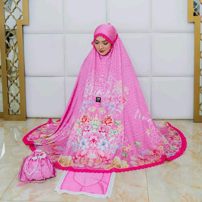 MIMA Mukena Waqiah Series Luxury Exclusive dengan Pilihan Warna Elegan Mukenah