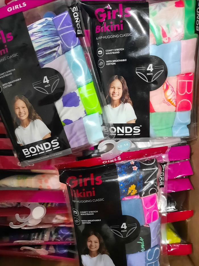 Bonds Girl Model Bikini underwear 2 thn - 16 thn/Bonds Australia/Underwear Bonds/Underwear anak pere