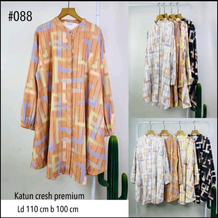 tunik dubai premium Wanita