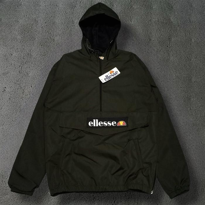 Jaket parasut elese jaket cagoole priajaket anti air waterproof jaket outdoot jaket cagoule