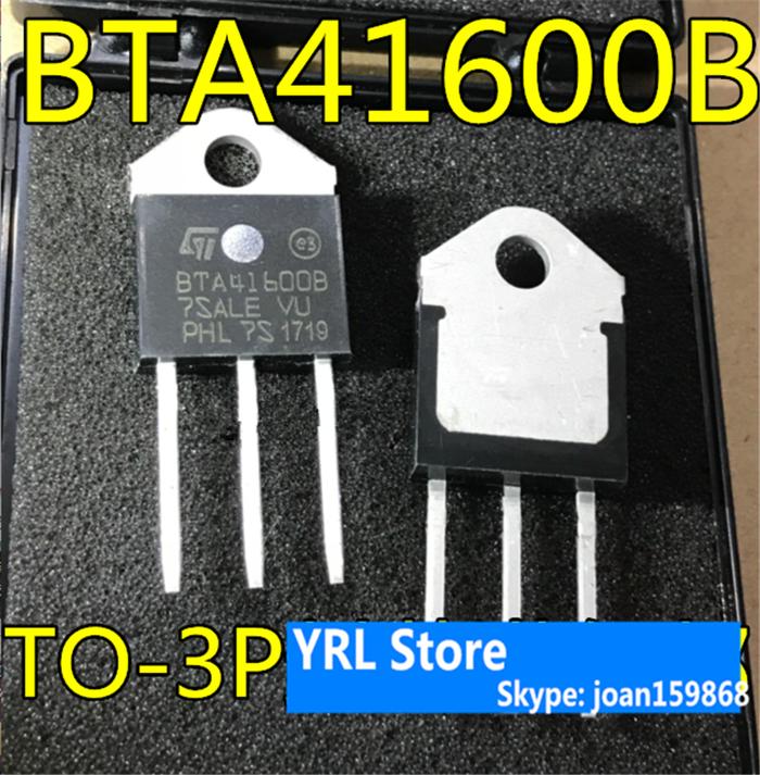 10PCS 100%NEW  IC  BTA41-600B BTA41600B 41A600V   TO-3P