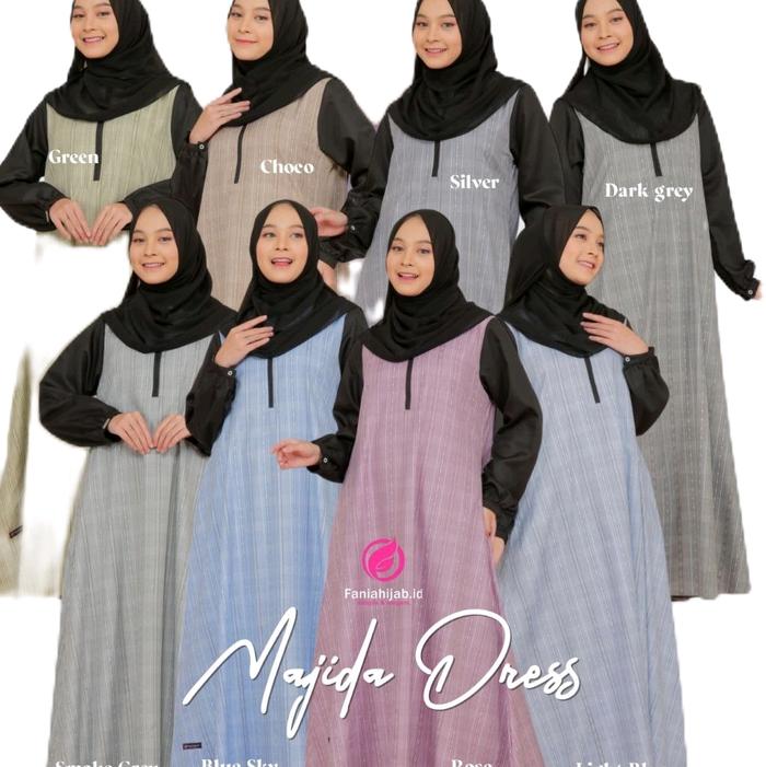 Majida dress Gamis simpel dan elegan